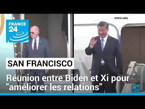 Sommet de l'Apec : réunion entre Biden et Xi pour améliorer les relations • FRANCE 24