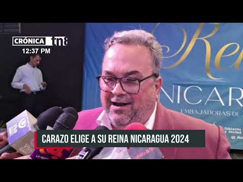 Carazo lista con su representante rumbo a Reinas Nicaragua
