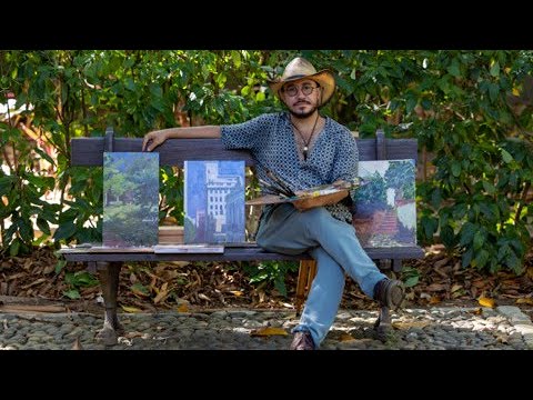 Las deslumbrantes escenas puertorriqueñas de un pintor autodidacta