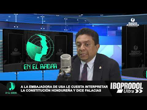 BARRIOS: A LA EMBAJADORA DE USA LE CUESTA INTERPRETAR LA CONSTITUCIÓN HONDUREÑA Y DICE FALACIAS.