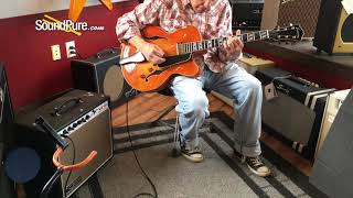 Eastman AR580CE HB Honey Burst Archtop Guitar #13850287 Quick 'n' Dirty