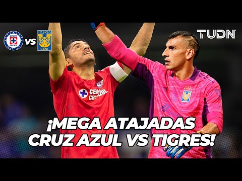 ¡DE ANTOLOGÍA! Grandes atajadas entre Cruz Azul y Tigres I TUDN