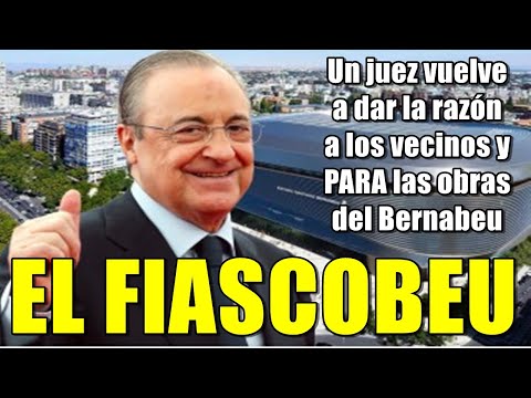 ¡UN JUEZ DA LA RAZÓN A LOS VECINOS Y DETIENEN LAS OBRAS DEL PARKING DEL BERNABEU! ¡SON UN MEME!