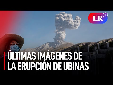 ÚLTIMAS IMÁGENES de la EXPLOSIÓN más FUERTE del VOLCÁN UBINAS en Moquegua
