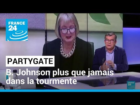 Rapport sur le Partygate : Boris Johnson plus que jamais dans la tourmente • FRANCE 24