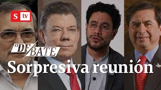 Santos, Timochenko, Cepeda y Cristo: su sorpresiva reunión genera controversia | El Debate