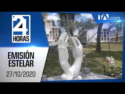 Noticias Ecuador: Noticiero 24 Horas, 27/10/2020 (Emisión Estelar)