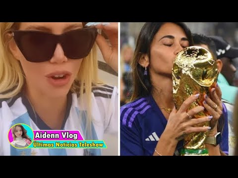 Fin de la grieta: el mensaje buena onda de Wanda Nara a Antonela Roccuzzo