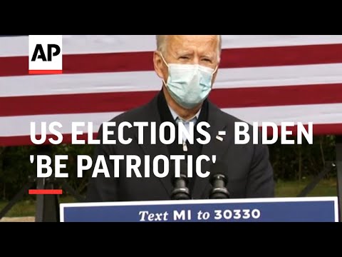 Biden urges Americans: 'Be patriotic,' wear masks