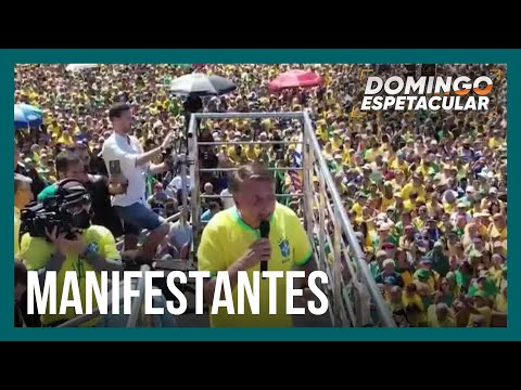 Ato no Rio de Janeiro reúne apoiadores de Jair Bolsonaro