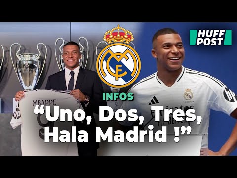 Kylian Mbappé au Real Madrid : les images fortes de sa présentation à son nouveau club