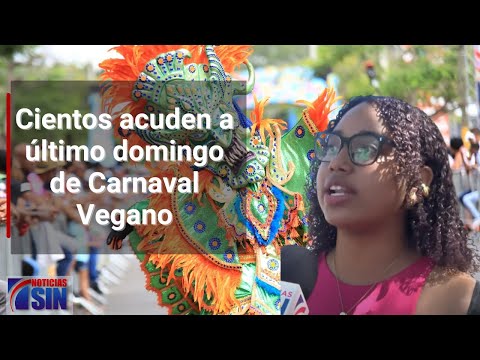 Cientos acuden a último domingo de Carnaval Vegano