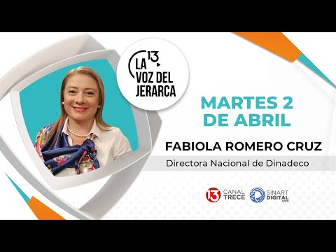 Fabiola Romero Cruz, directora nacional Dinadeco | La Voz del Jerarca.