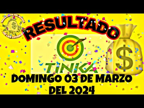 RESULTADOS TINKA DEL DOMINGO 03 DE MARZO DEL 2024  S/9,547,929/LOTERÍA DE PERÚ