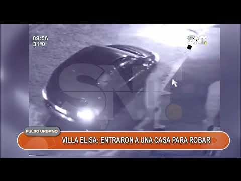Villa Elisa: Entraron a una casa para robar