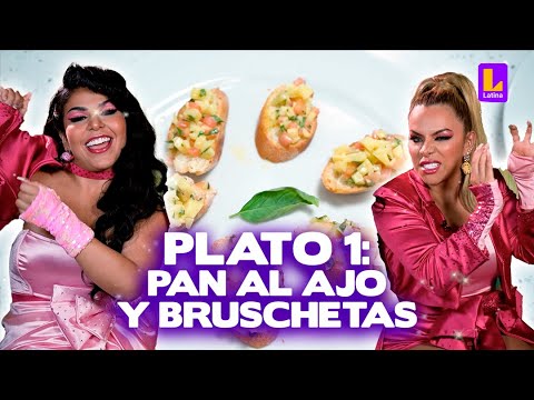 El Gran Chef Famosos PROGRAMA 7 de febrero | Plato uno: Pan al ajo con Bruschetas | LATINA EN VIVO