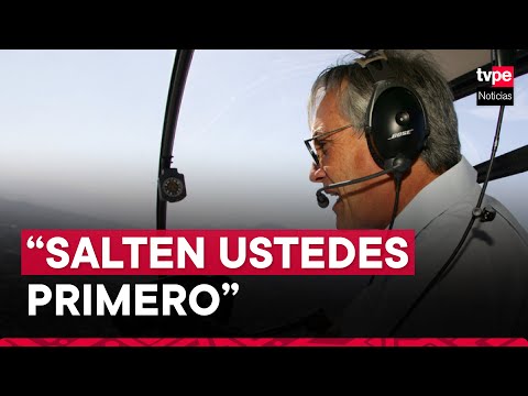 Sebastián Piñera: revelan sus últimas palabras previas al accidente en helicóptero