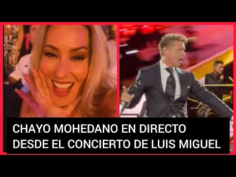 ?CHAYO MOHEDANO EN EL CONCIERTO DE  LUIS MIGUEL