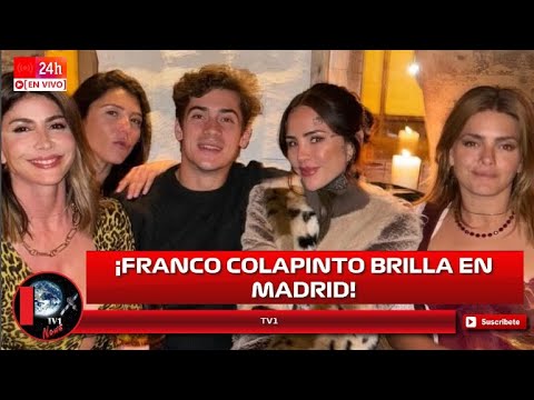 Franco Colapinto enloquece a Celebridades Argentinas en Madrid España