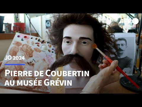 JO-2024: malgré sa personnalité controversée, Coubertin entre au Grévin | AFP