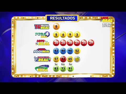 Sorteo Lotería Real 23-7-2024