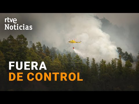 INCENDIO LA PALMA: La SUBIDA de las TEMPERATURAS podría COMPLICAR las LABORES de EXTINCIÓN | RTVE