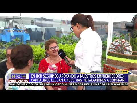 ¡Todo un Éxito! La venta de los emprendedores en las instalaciones de HCH