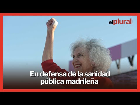 La llamada de Marisa Paredes a participar en la marcha por la sanidad pública en Madrid