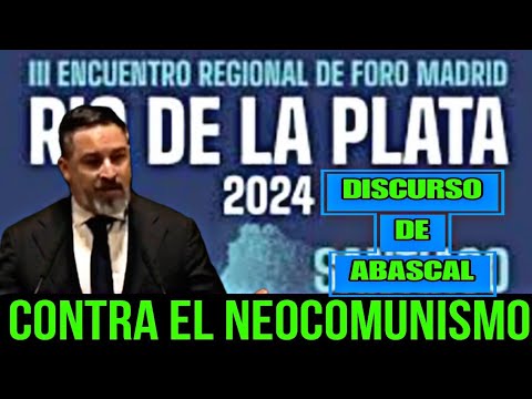 TREMENDO DISCURSO DE SANTIAGO ABASCAL POR LA LIBERTAD Y CONTRA EL SOCIALISMO