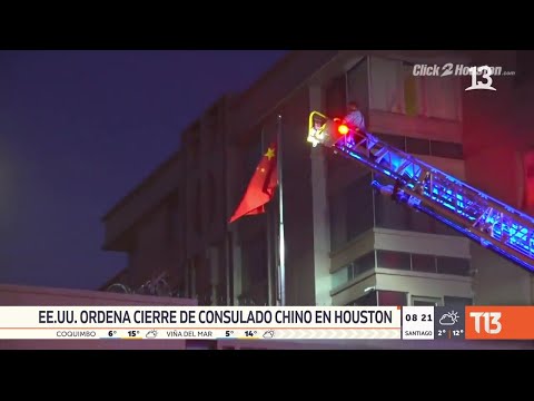 EE.UU. ordena el cierre de consulado de China en Houston: se quemaron documentos