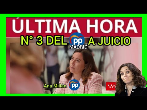 #ÚLTIMAHORA - N° 3 de Ayuso A JUICIO POR PREVARICACIÓN