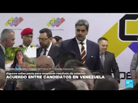 Informe desde Caracas: Maduro asegura que respetará resultados electorales • FRANCE 24 Español