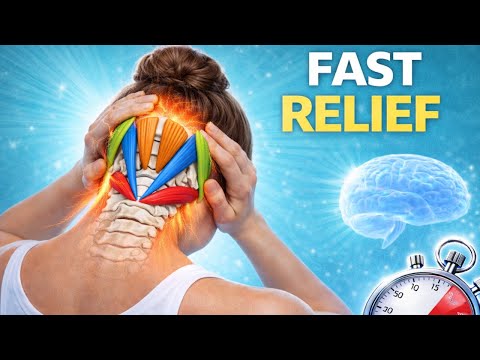 Tension headaches? The neck trigger nobody treats (physio fix)