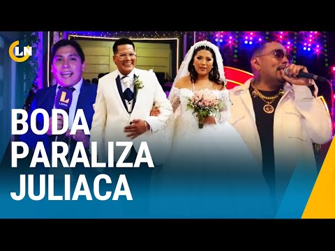 La boda que duró dos días en Juliaca: ¿Cuáles son los regalos que recibieron los novios?