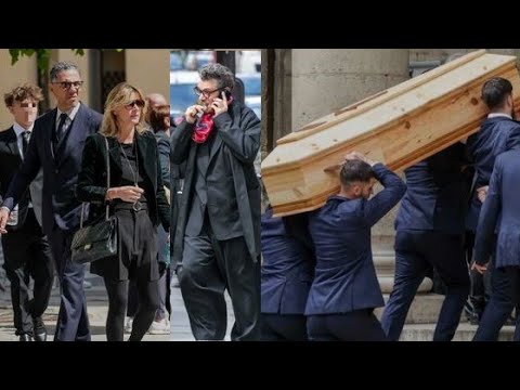 Marc Lavoine soutient son ex, la Princesse Sarah Poniatowski aux obsèques de son père
