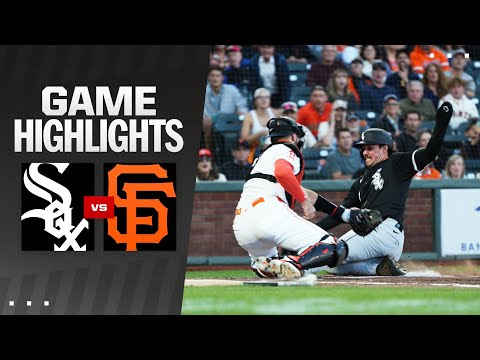 White Sox vs. Giants Game Highlights (8/20/24) | MLB Highlights