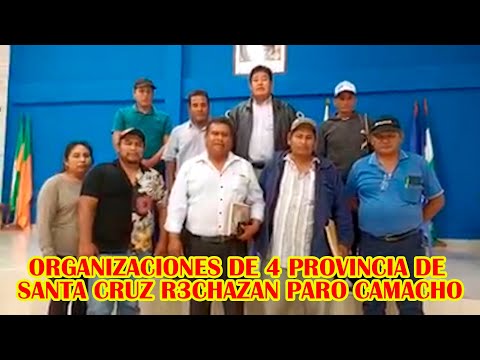 ASI RECH4ZARON CONTUNDENTEMENTE AL PARO DEL INCA-PAZ GOBERNADOR CRUCEÑO..