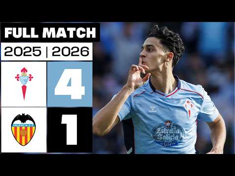 셀타 4 - 1 발렌시아 2025/26 풀경기