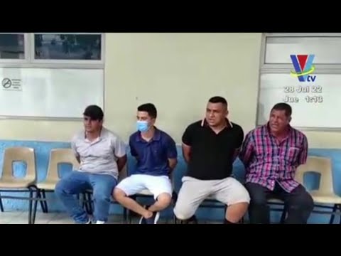 Detienen a 4 personas por transportar armas en San Pedro Sula