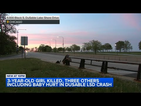 3-year-old girl killed, infant among 3 injured in DLSD car crash on South Side, Chicago police say