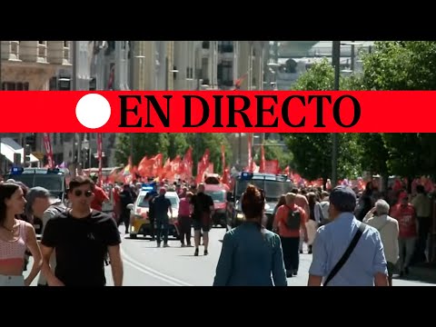 DIRECTO | Manifestación en Madrid con motivo del Día del Trabajador