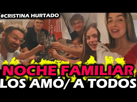 #CristinaHurtado SOMOS LA MEJOR FAMILIA COLOMBIANA *PASAMOS LA NOCHE COMPARTIENDO* LOS AMÓ