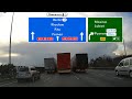 Wyprzedzanie ciarwek jadcych obok siebie przez 6 km na A2 w Poznaniu