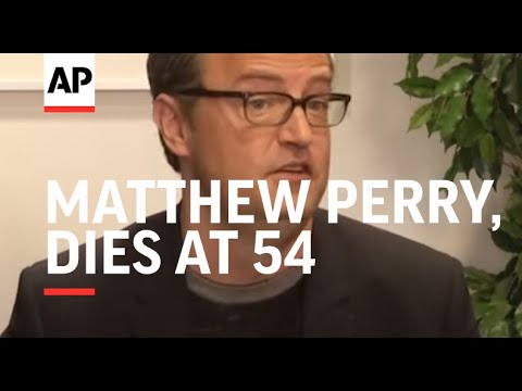 Matthew Perry, Emmy-nominated 'Friends' star, dies at 54