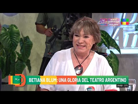 Betiana Blum: una gloria del teatro argentino visita Desayuno Americano