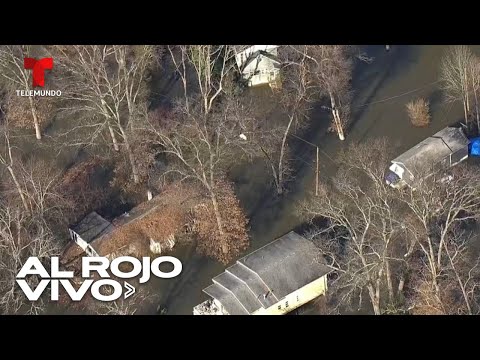 Inundaciones en Nueva Jersey provocan evacuaciones | Al Rojo Vivo | Telemundo