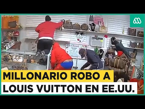 Millonario robo a Louis Vuitton en Estados Unidos