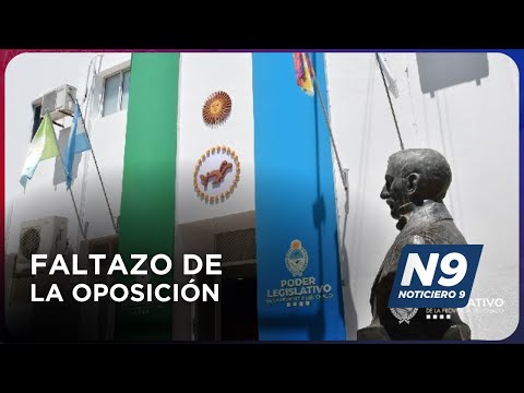 FALTAZO DE LA OPOSICIÓN - NOTICIERO 9