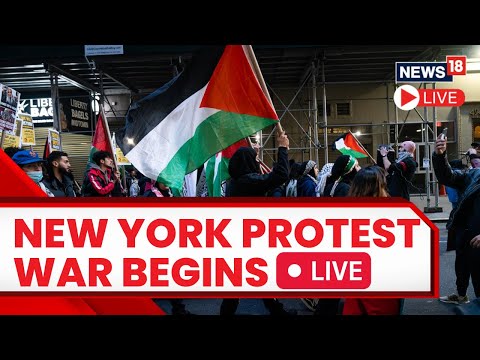 Israel Palestine Conflict LIVE | Protests Erupt At NYC Colleges Responding To Israel-Hamas War |N18L