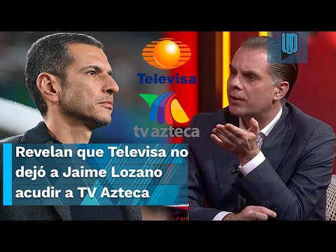 Christian Martinoli revela que Televisa no dejó a Jaime Lozano acudir a TV Azteca